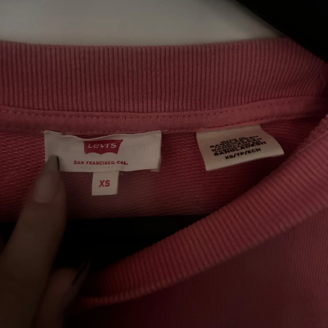 Rosa långärmad tröja från Levi's - 1