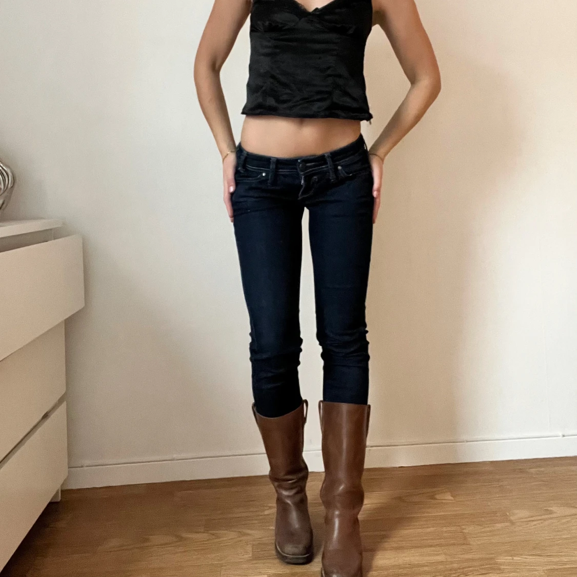 Lågmidjade jeans från Big Star