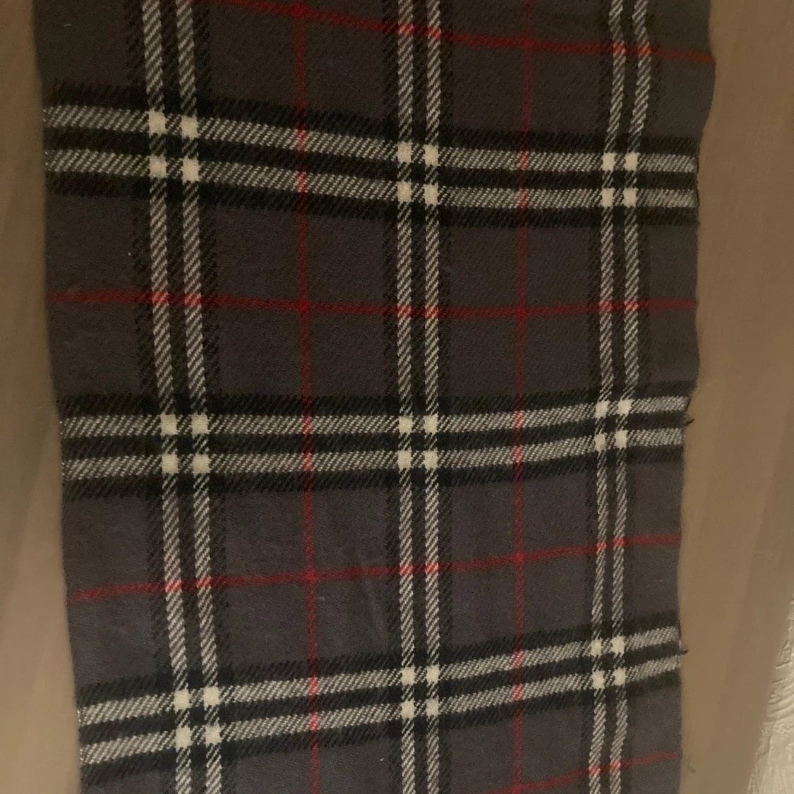 Rutig halsduk från Burberry - 2