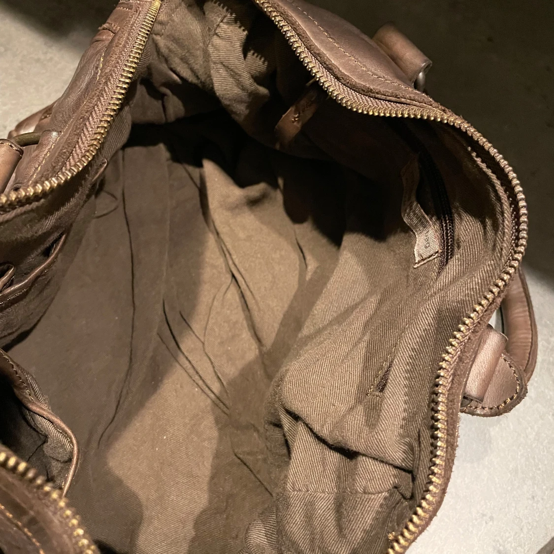 Biba boston bowling - Brun skinnväska med axelrem - 3