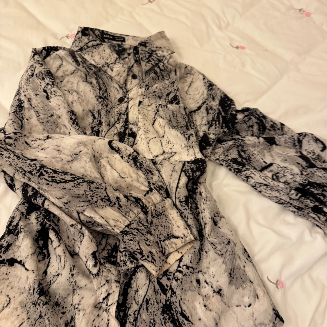 Mönstrad skjorta från Shein