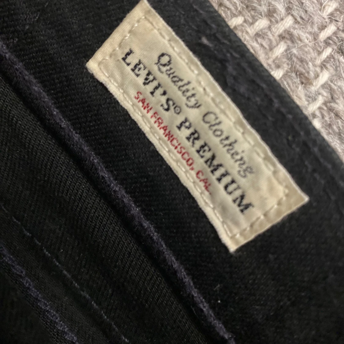 Svarta Levis 512 jeans - 3