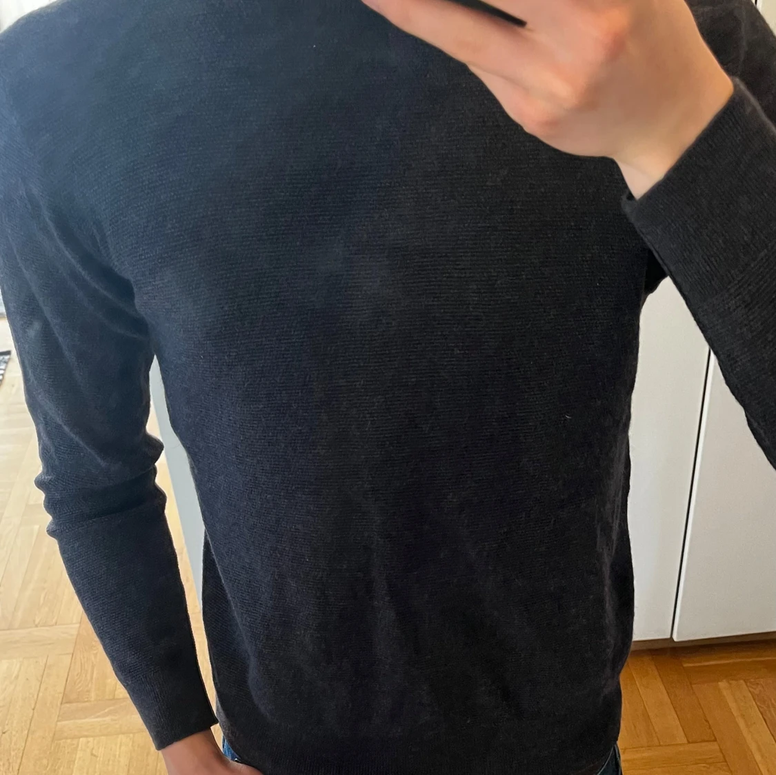 Mörkgrå merinoulltröja från Sand Copenhagen