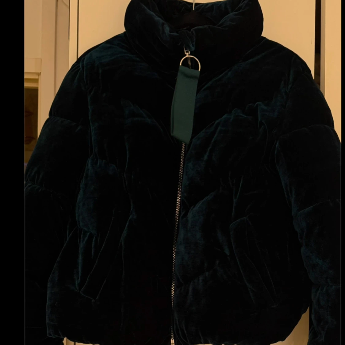 Mörkblå teddyjacka - 2