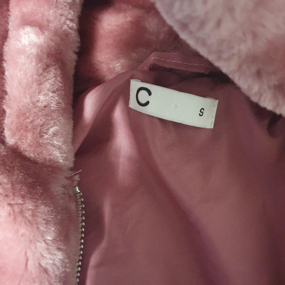 Rosa teddyjacka från Cubus - 1