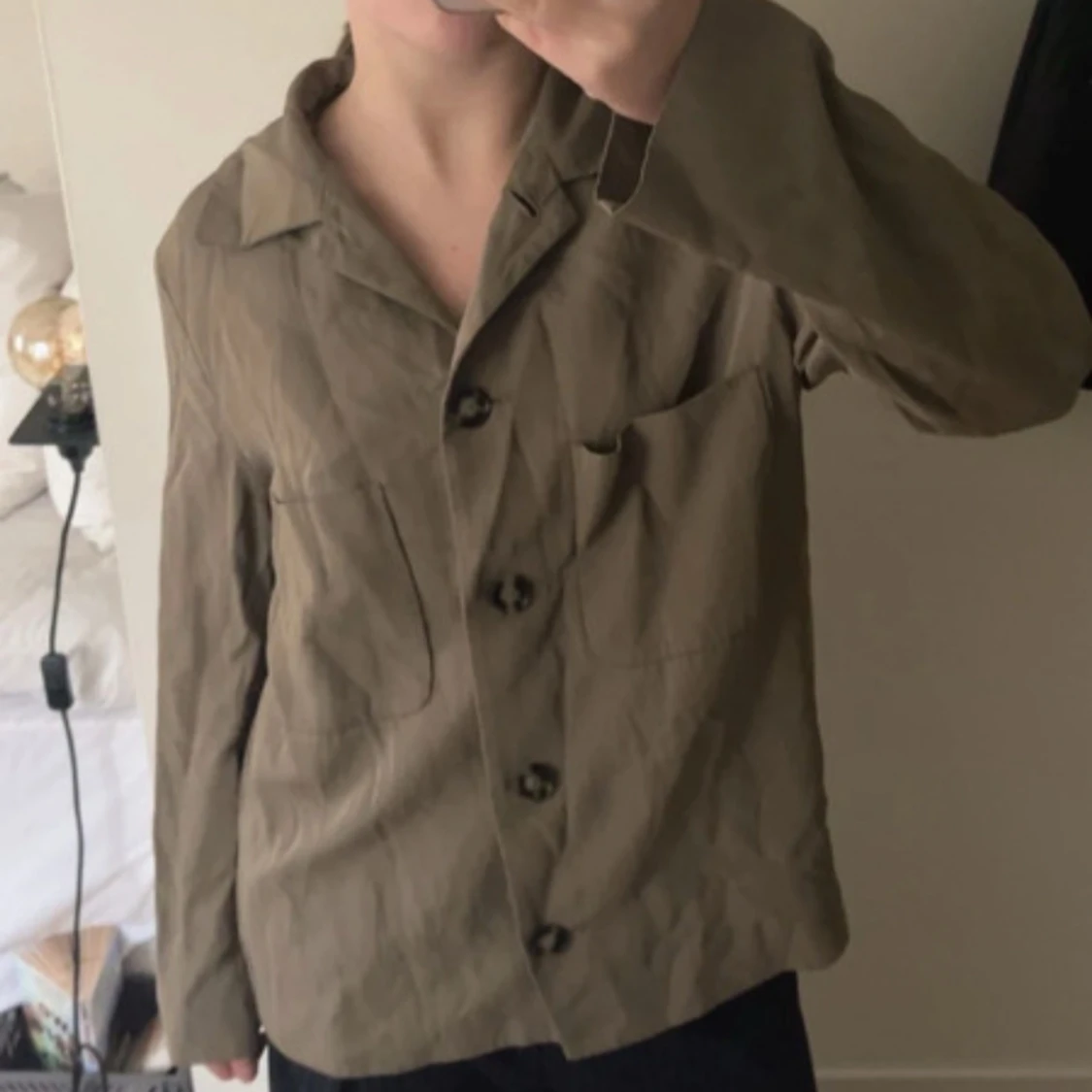Grön overshirt/jacka 