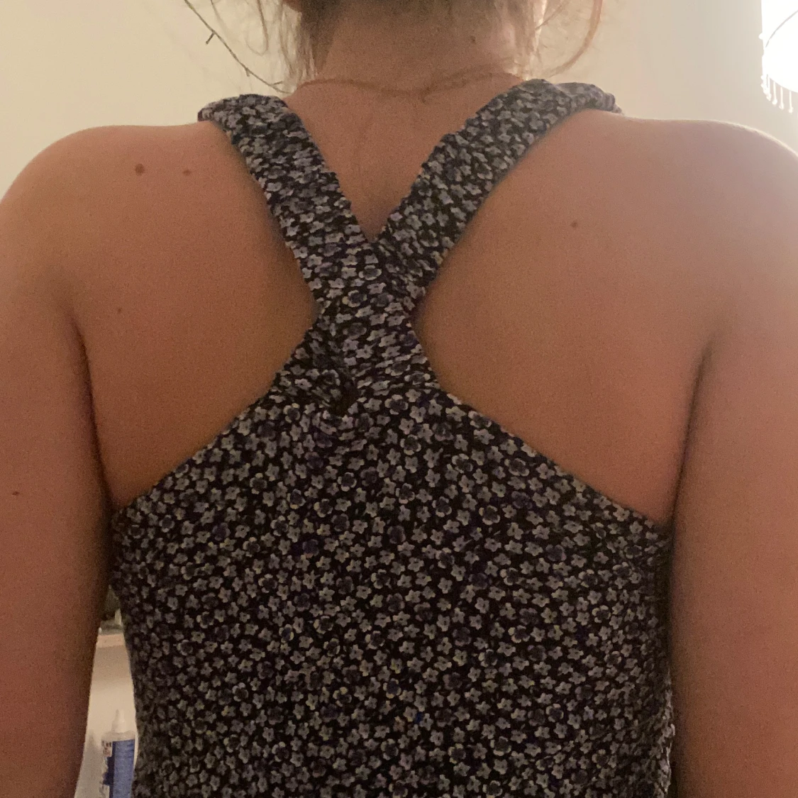 Blommig one piece från H&M