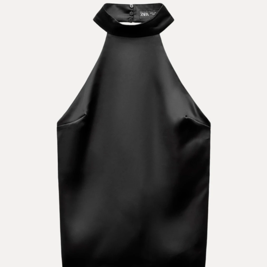 Svart halterneck topp från Zara