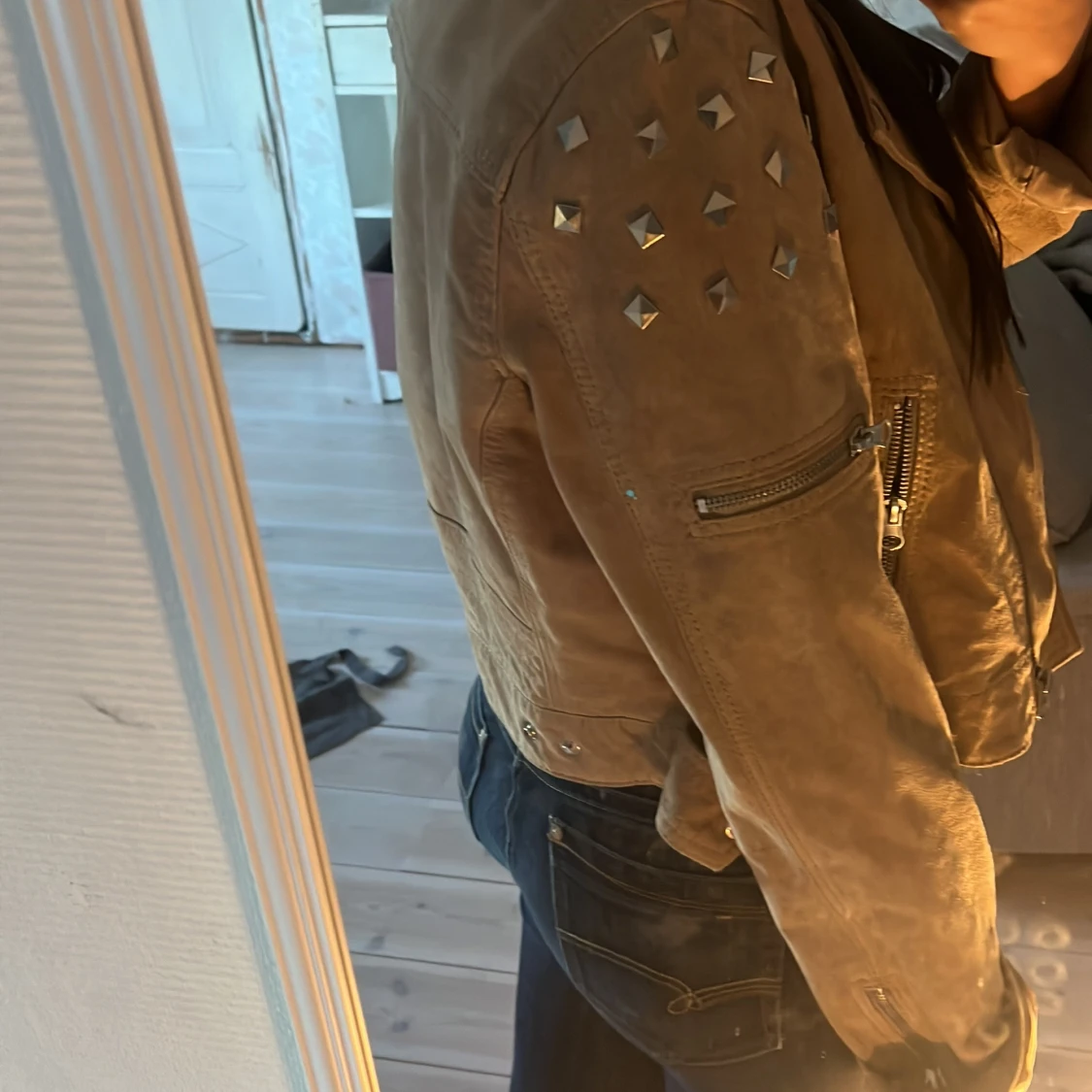 Beige skinnjacka från Livelo - 3