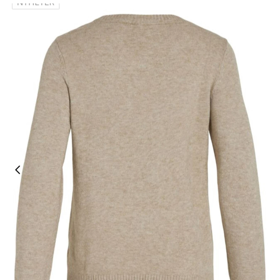 Beige populär tröja från Vila - 1