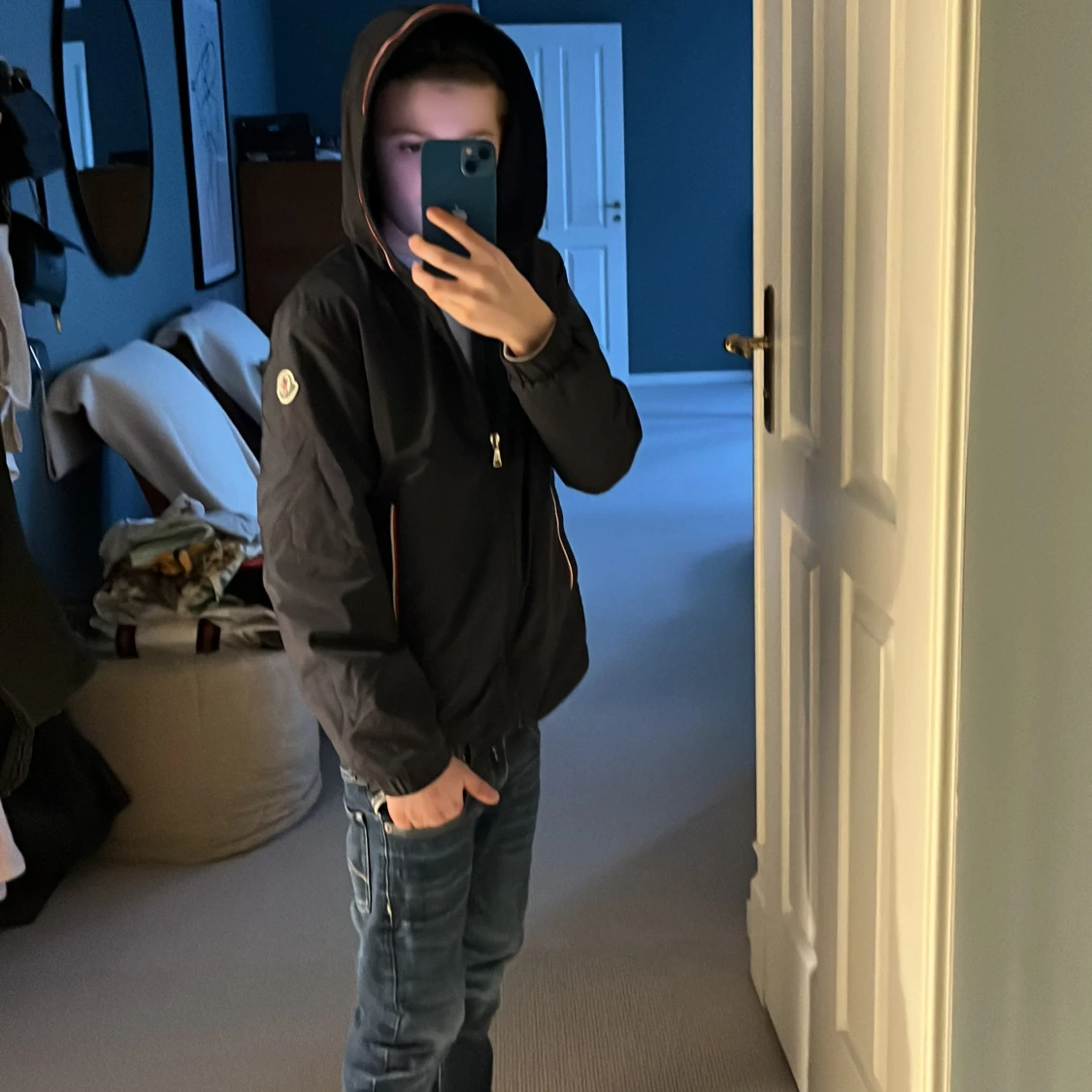 Mörkblå jacka från Moncler - 2