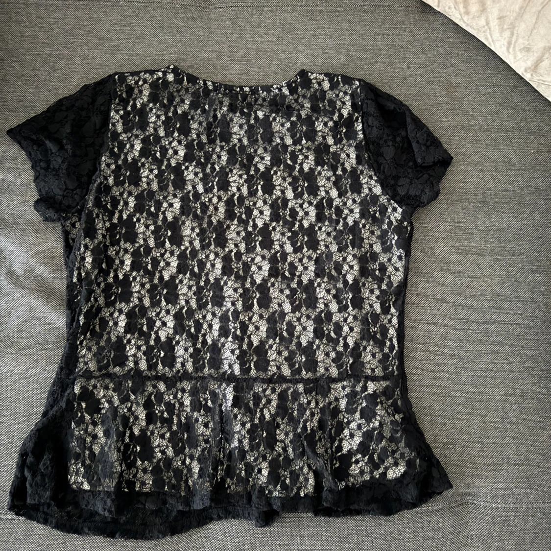 Svart spetsblus - 3