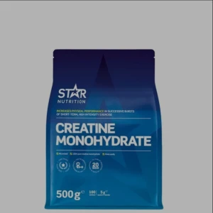 Kreatinmonohydrat 500 g - Kreatinmonohydrat från Star Nutrition, 500 g. Perfekt för att öka fysisk prestation vid högintensiv träning. En toppsäljare för dig som vill få ut mer av din träning!