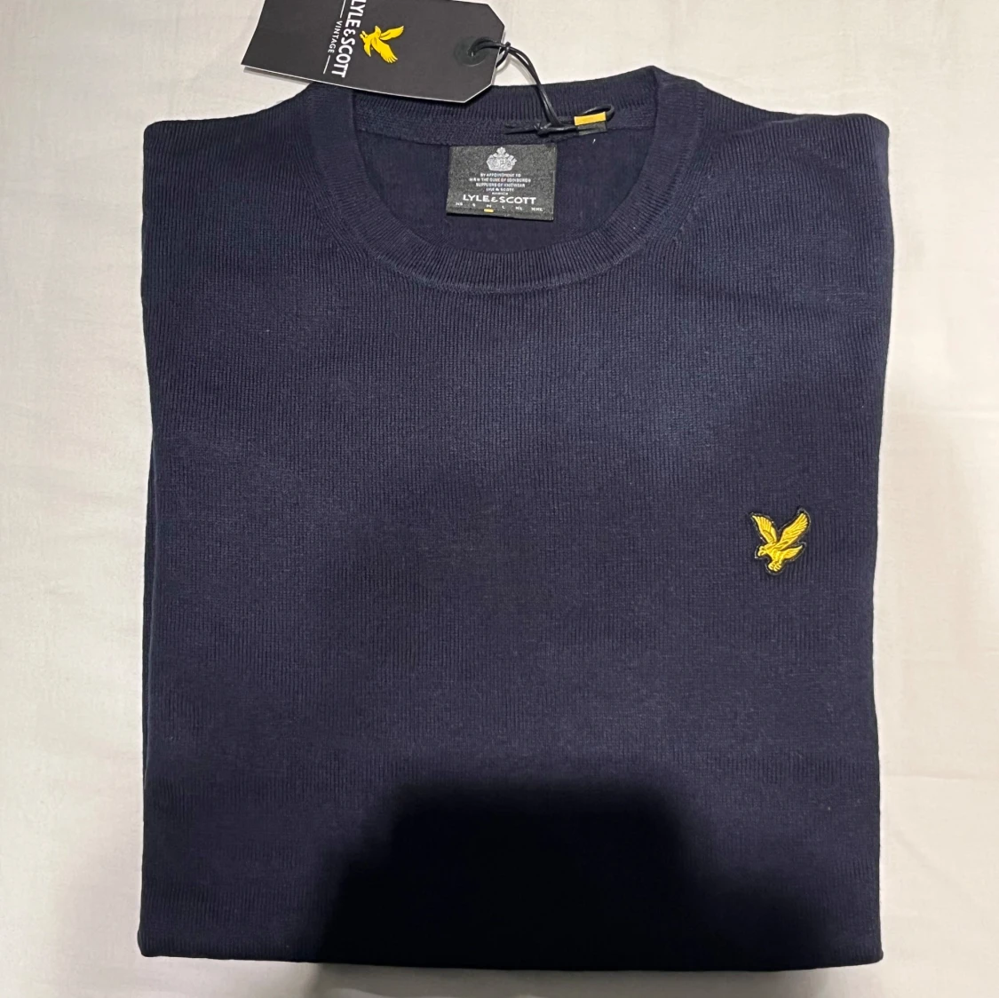 Lyle and scott stickad tröja - 93