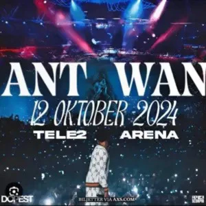 ANTWAN - Säljer en bakre ståplats till antwan nu ikväll 12 oktober på tele2 arena