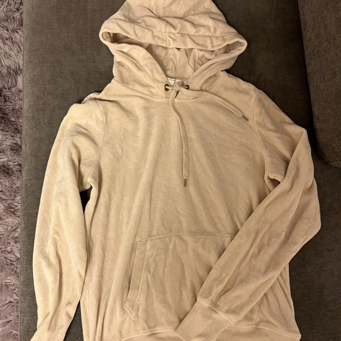 Beige hoodie