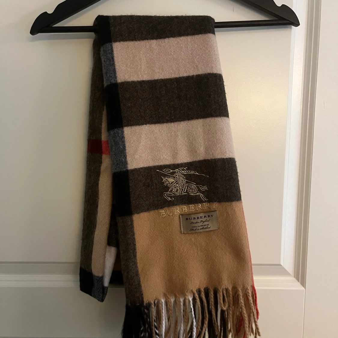 Burberry halsduk 100% cashmere