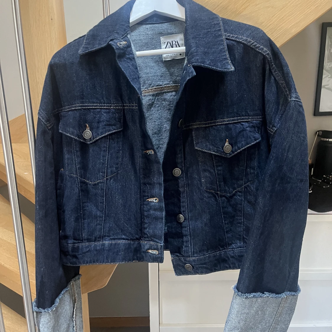 zara denim jacket  - 90
