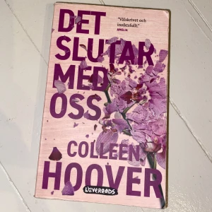 Det slutar med oss - bok  - Jättebra bok! I ganska bra skick❤️