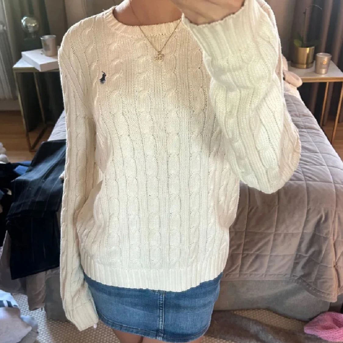 Polo raphl Lauren stickad tröja - 90