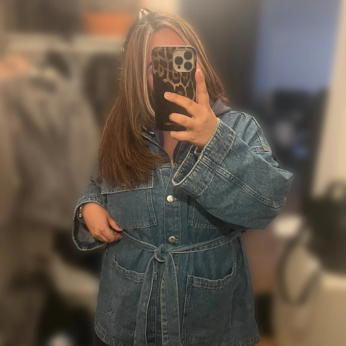 Jeans jacka - 90