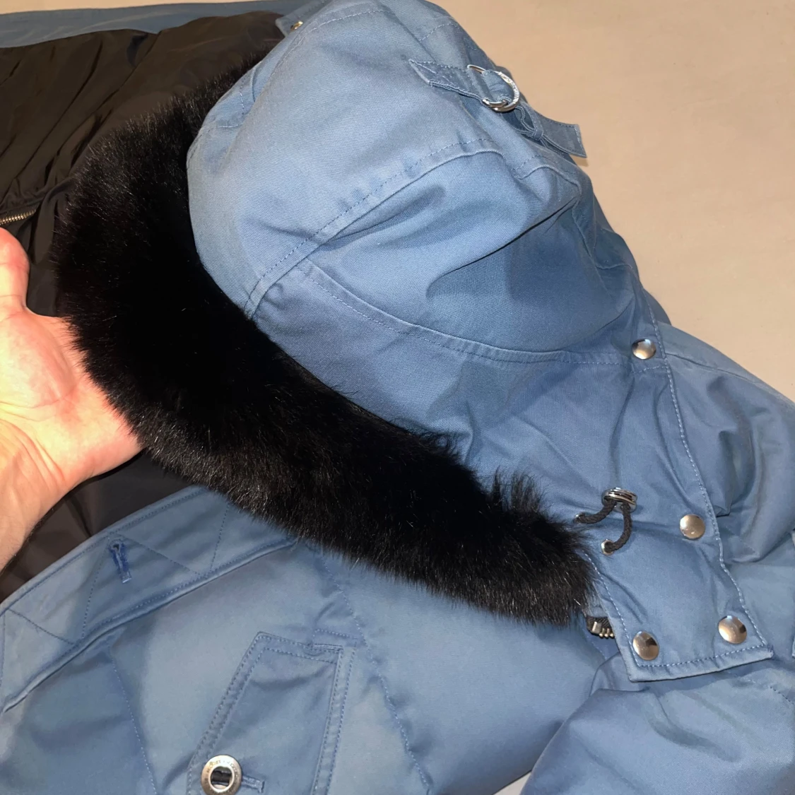 MOOSE KNUCKLES CHAMBRAY BLUE - 93