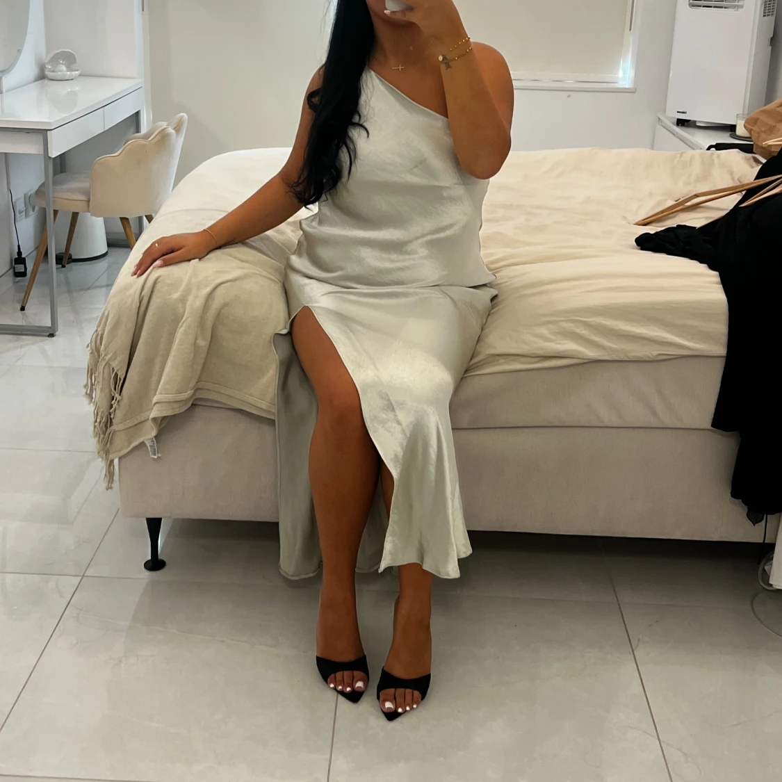 Grön festklänning  - 91