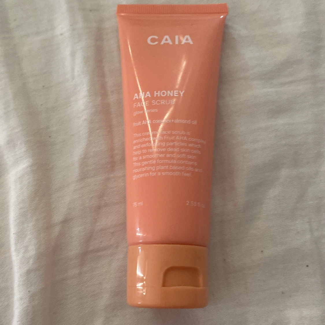 Caia face scrub!