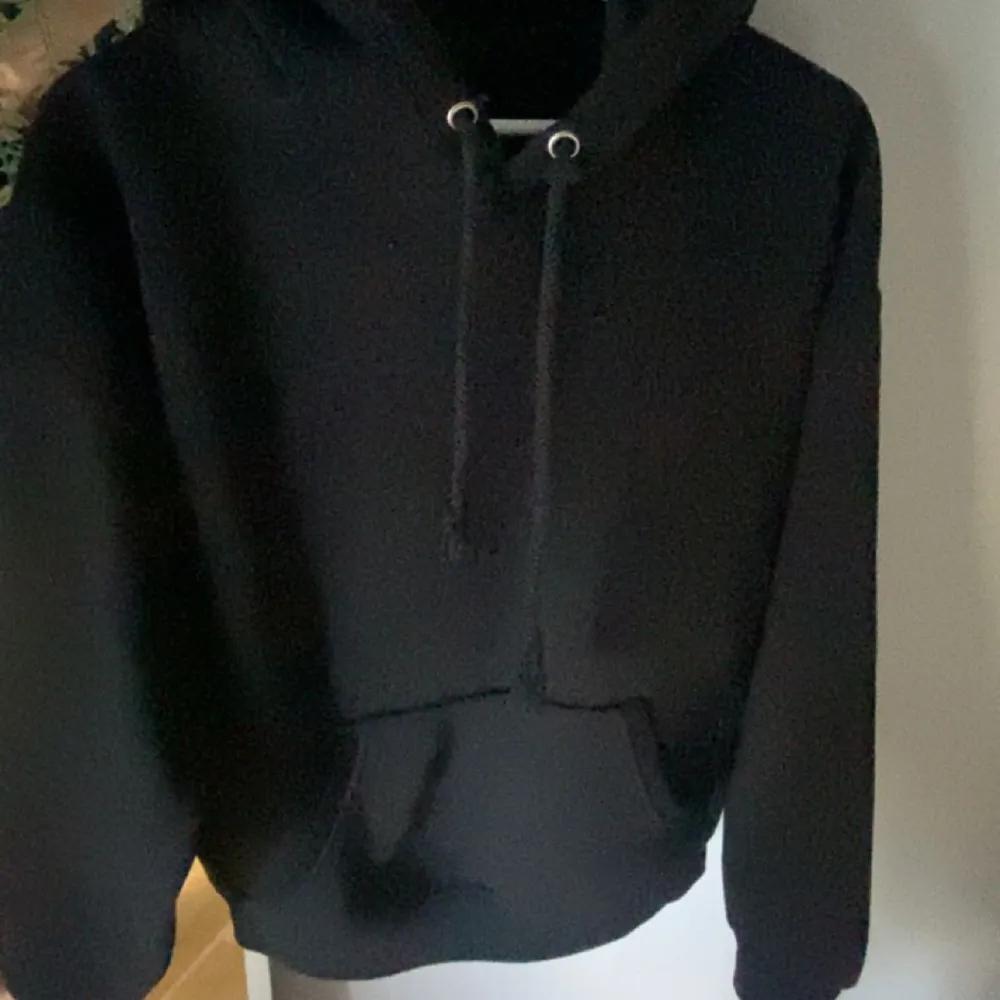 Basic svart hoodie från BikBok, i fint skick, jättemysig o perfekt till hösten, pris kan diskuteras🤎. Hoodies.