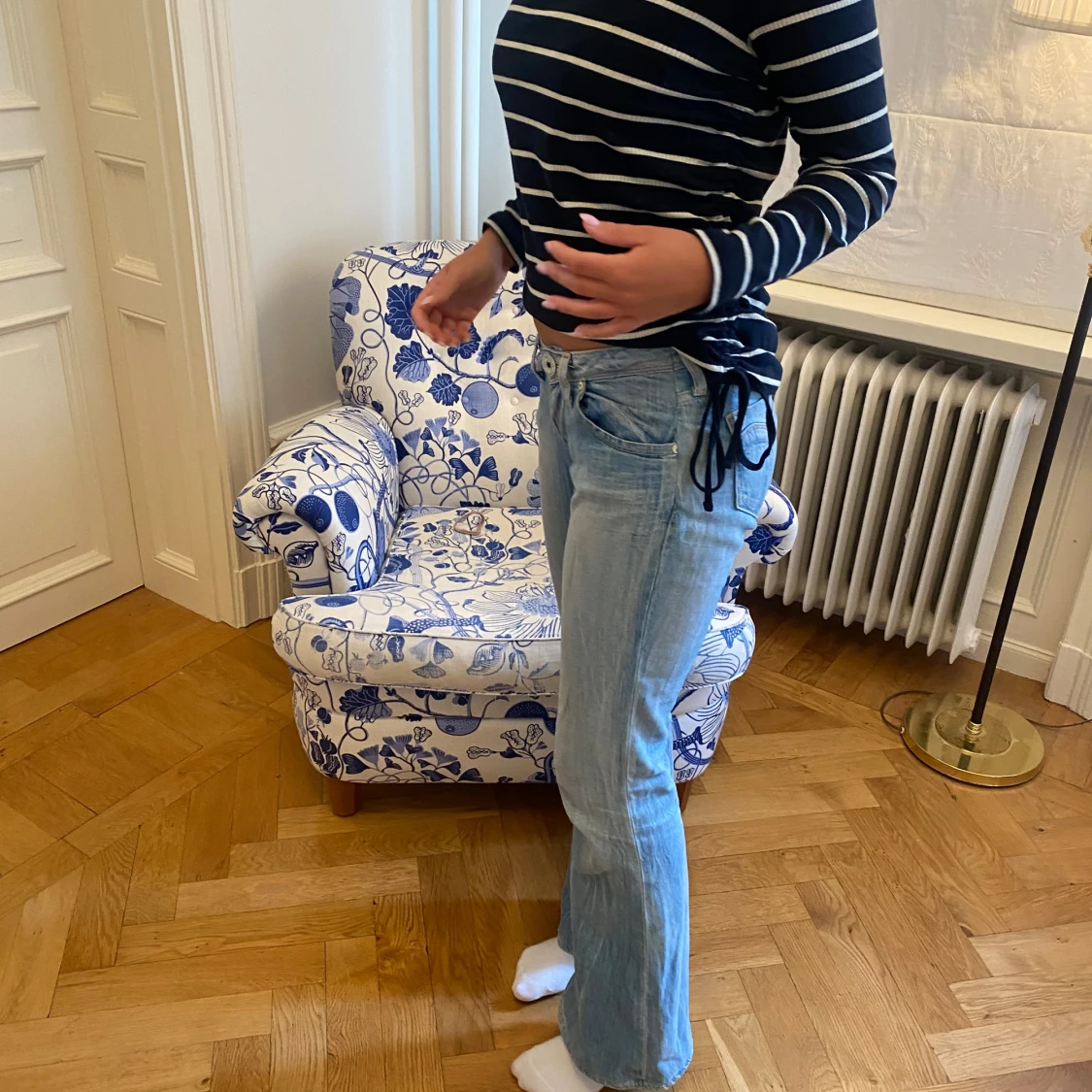 Tröja med knytning - 90