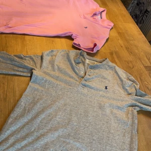 Långärmad polo - Långärmad polo piké   M bra skick 