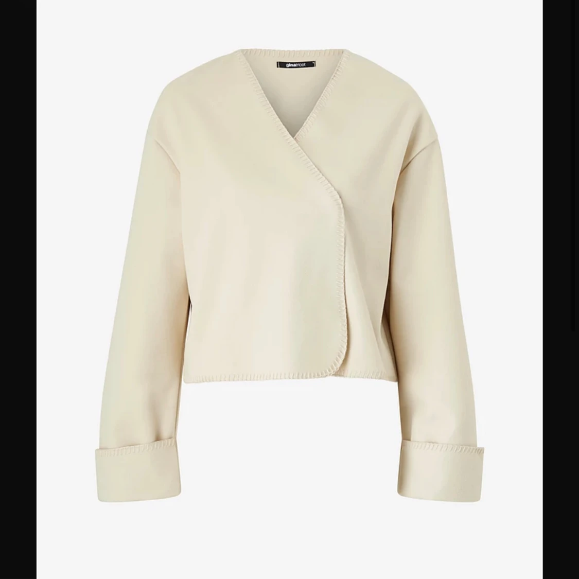 blanket stitch jacket