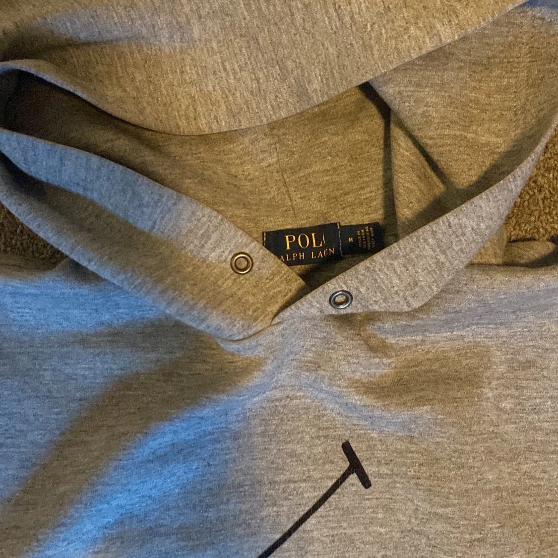 Grå hoodie från Polo Ralph Lauren - 90