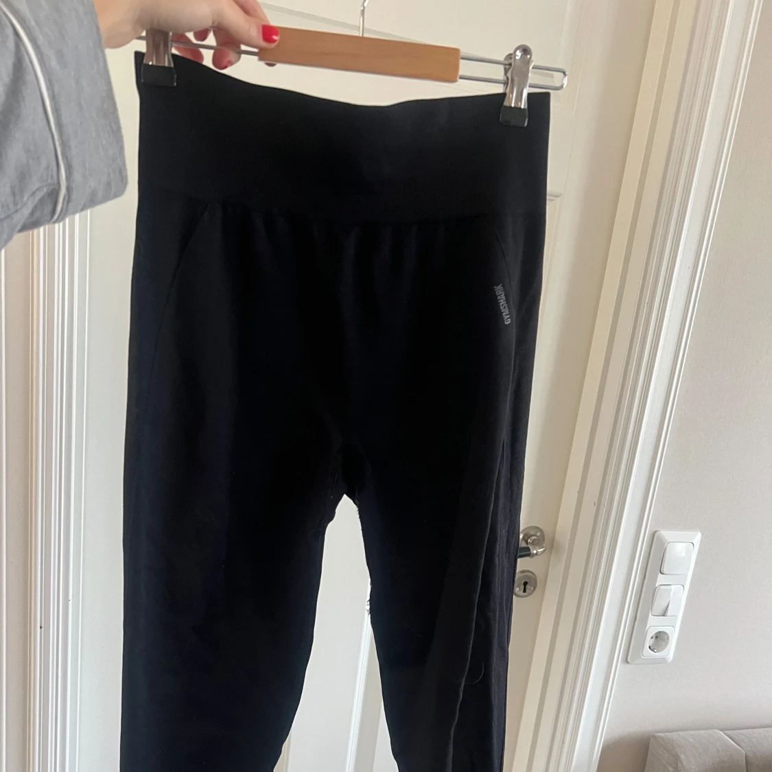 Svarta Gymshark tigths 