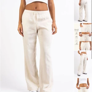 NYA linnebyxor från Madlady - Linnebyxor modell Mila Mid waist Light Beige. Storlek XS längd short. Storleksguide finns på madlady.se Endast testade så absolut nyskick. Ord nypris 599kr.