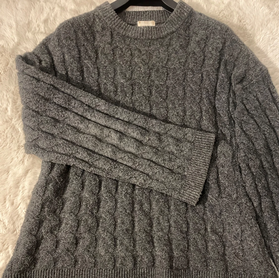 Kabelstickad tröja - 92