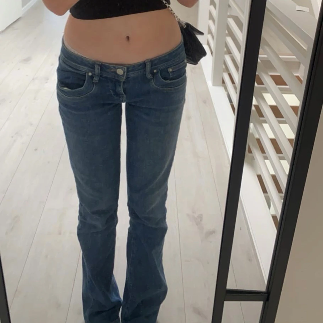 Blå bootcut jeans LTB - 1