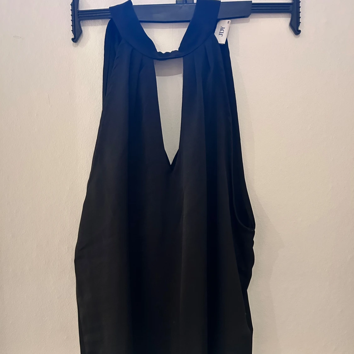 Svart halterneck topp