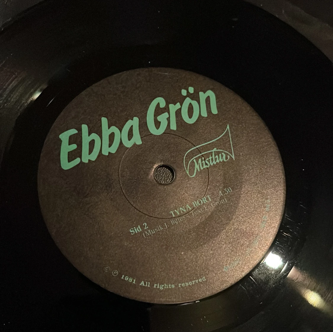  Ebba Grön - Scheisse/Tyna bort 7” vinylsingel - 2