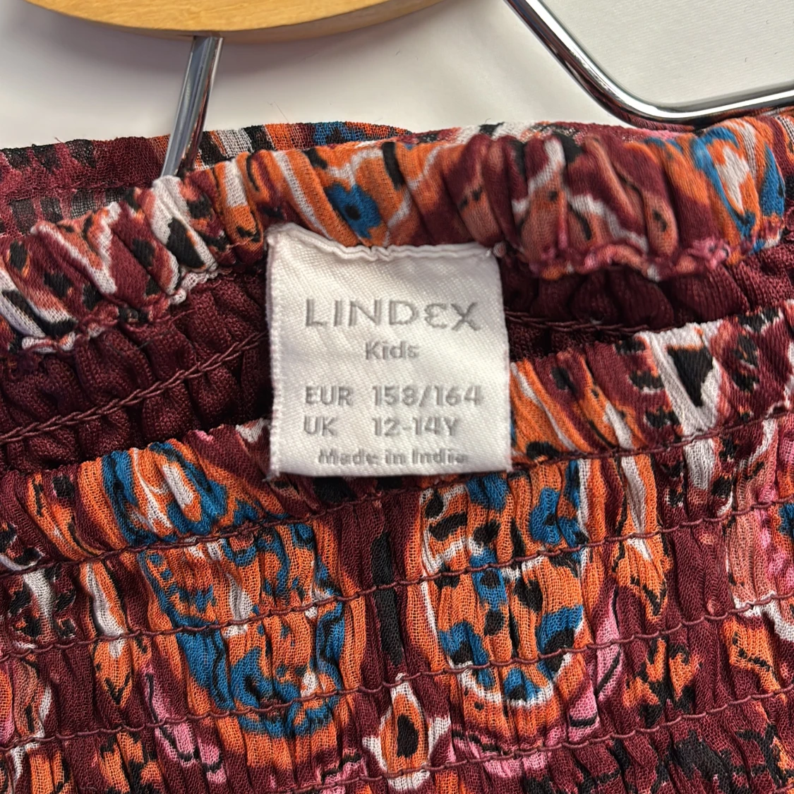 Mönstrad volangkjol från Lindex - 1