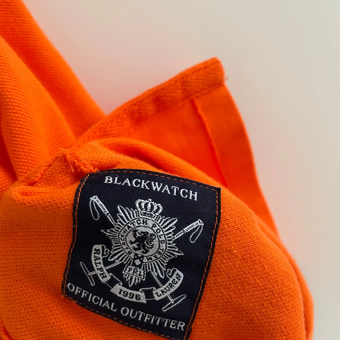 Orange pikétröja från Ralph Lauren - 3