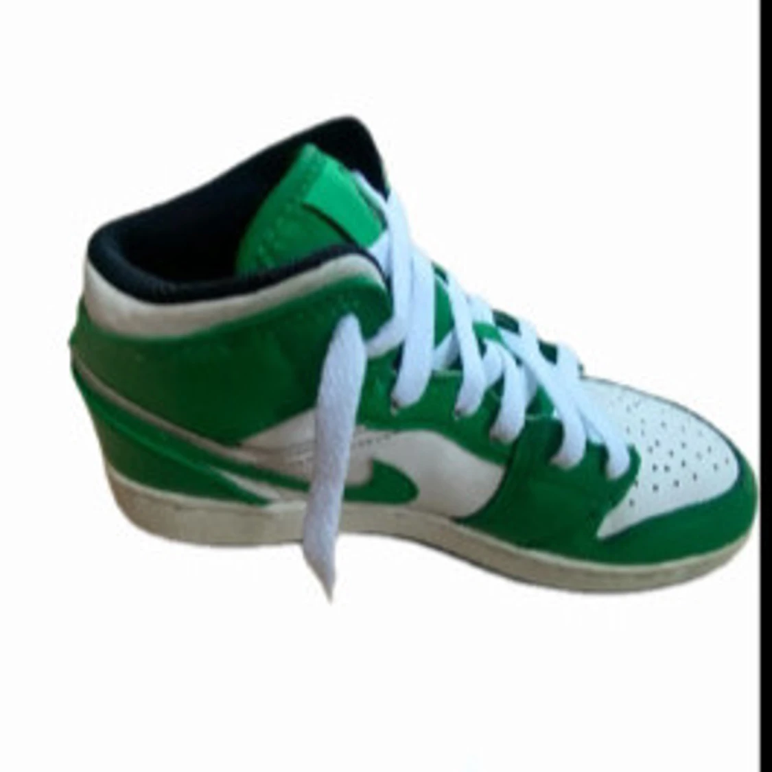 Grön vit Air Jordan  - 4