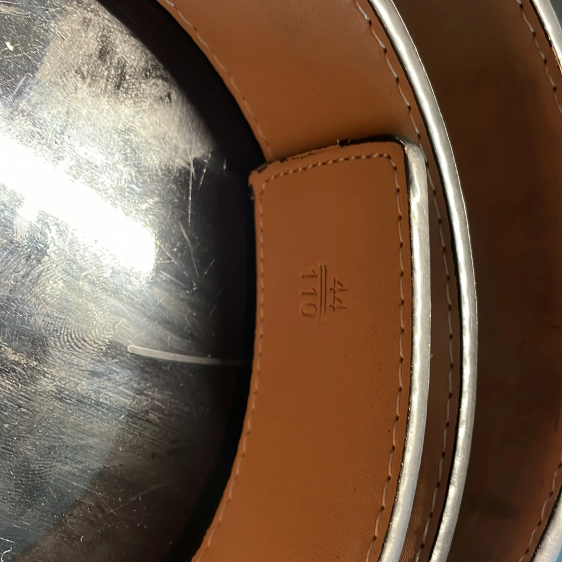 Svart rutigt bälte från Louis Vuitton - 2