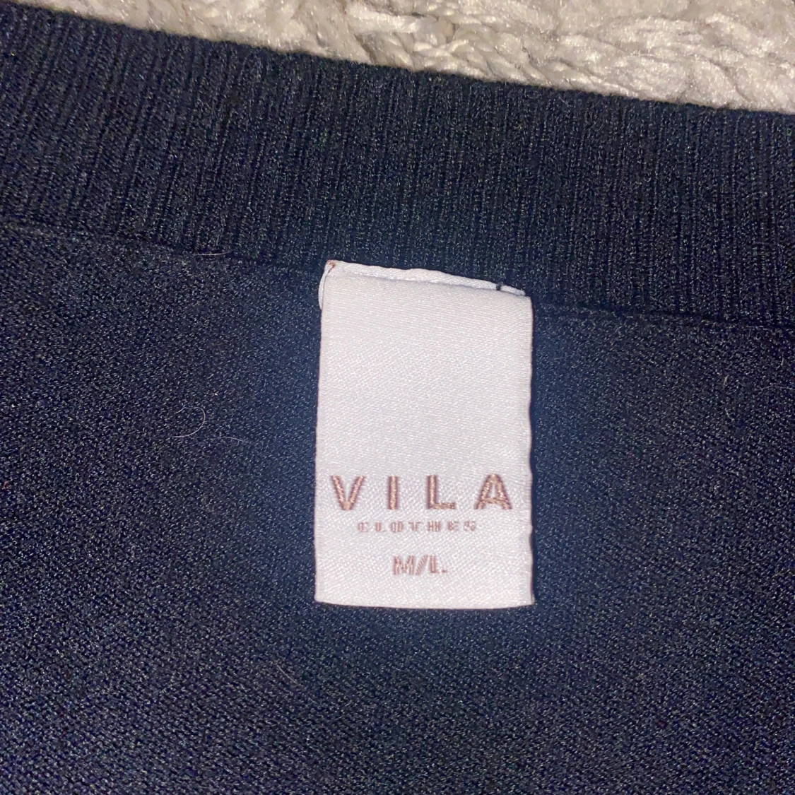 Svart bolerotopp från Vila - 2