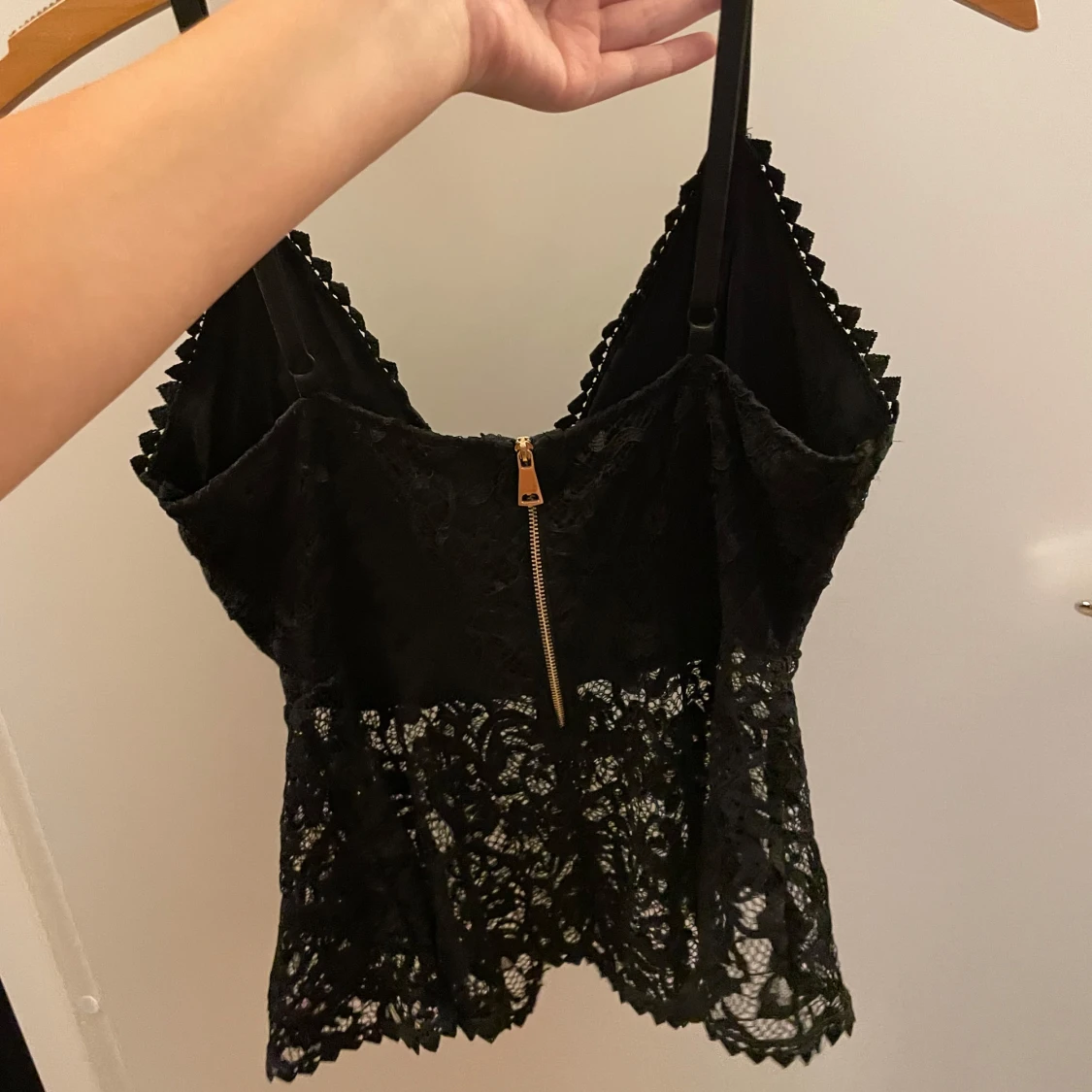 Snygg spets topp - 90