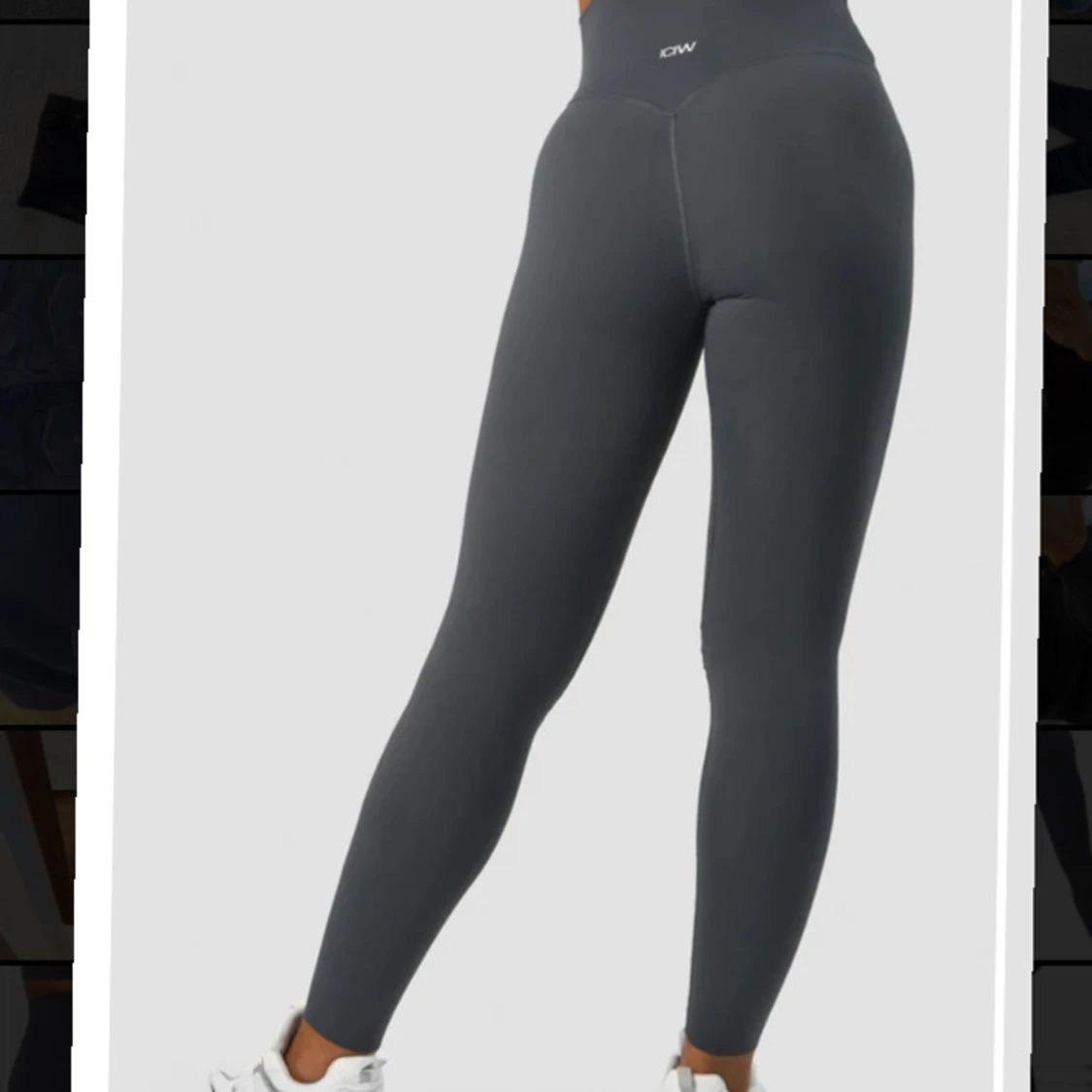 Grå träningstights - 90