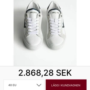 Zadig Voltaire skor - Säljer nu dessa fina skor ifrån Zadig Voltaire. Storlek 40, saknar sulor. Skicket är inte jätte bra som ni ser på bilderna. Nypris 2800kr, kom med bud!