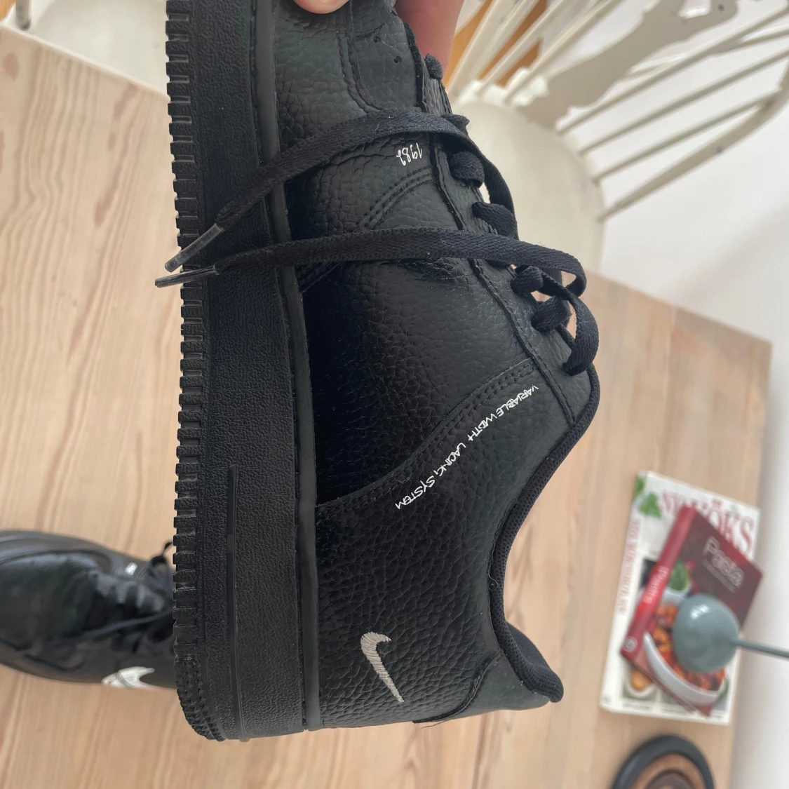 Ait Force 1 svarta - 91