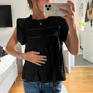 Lyxig topp 🤍🤍 - Spets topp sparsamt använd 💗