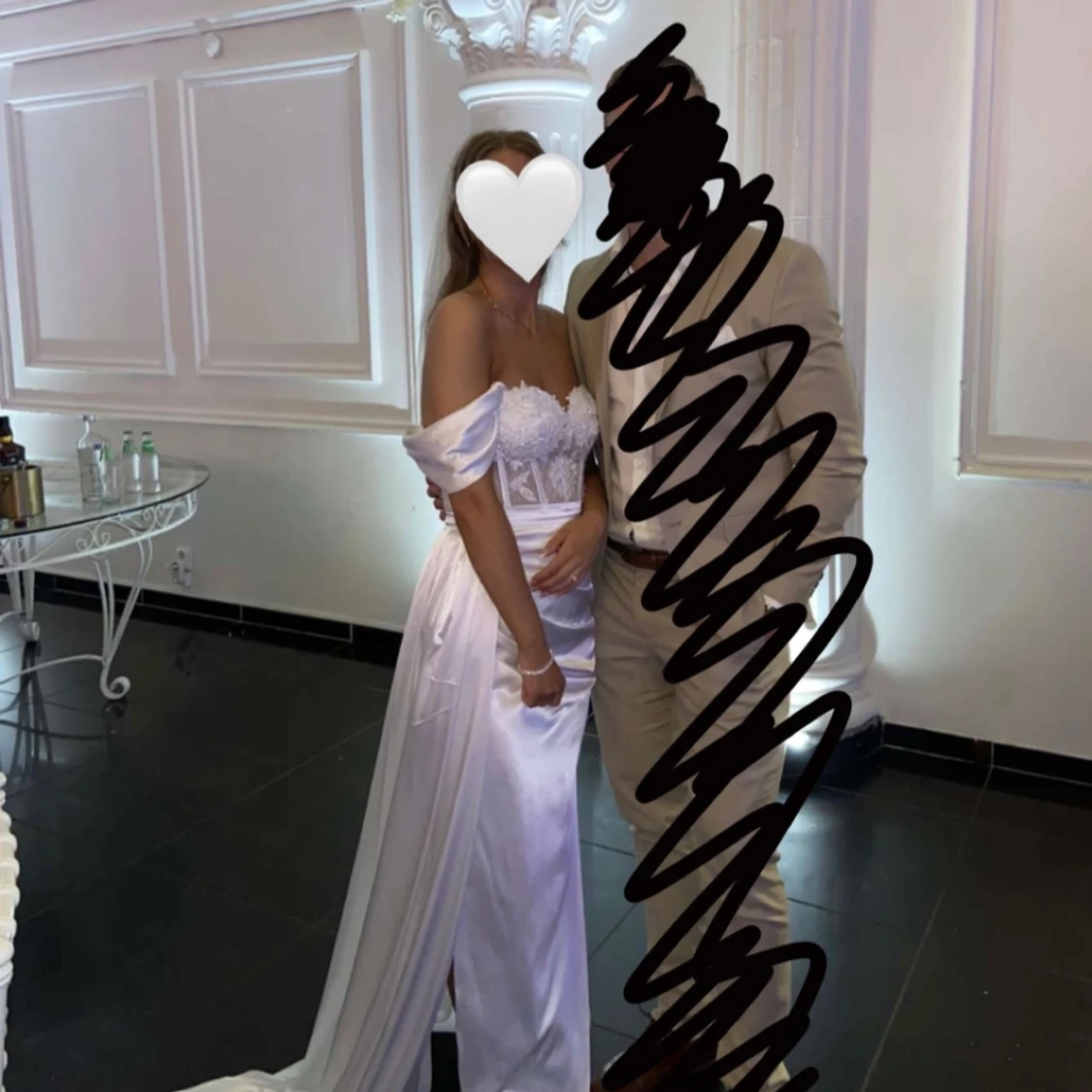 Brudklänning / festklänning  - 92